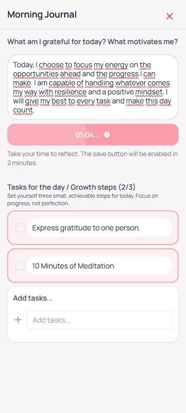Screenshot of Journetta's tech demo
